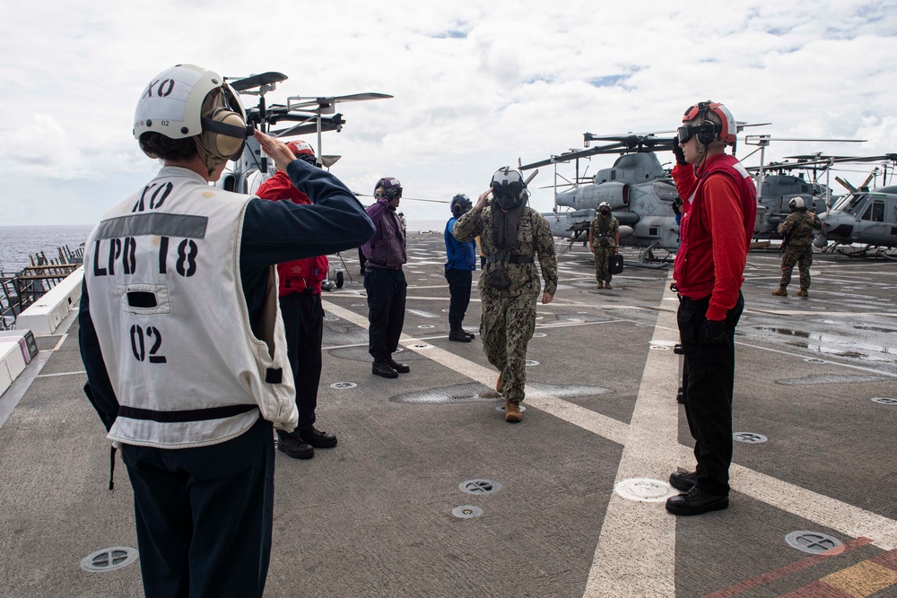 ESG-7 Visits USS New Orleans