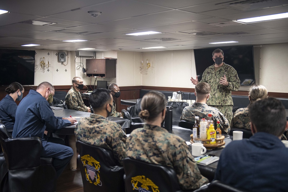 ESG-7 Visits USS New Orleans