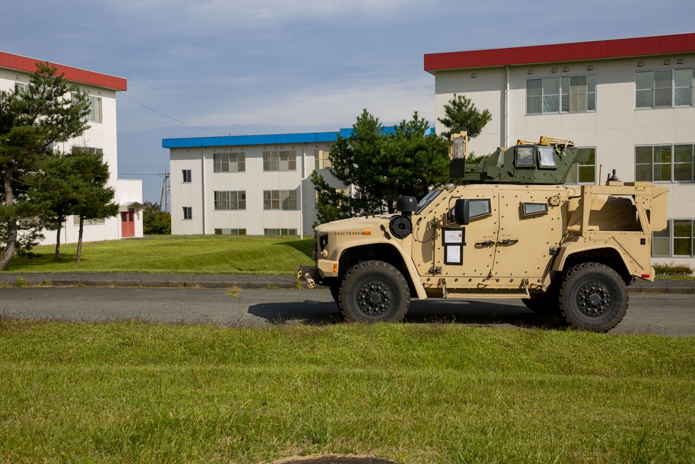 U.S. Marines conduct JLTV familiarization training