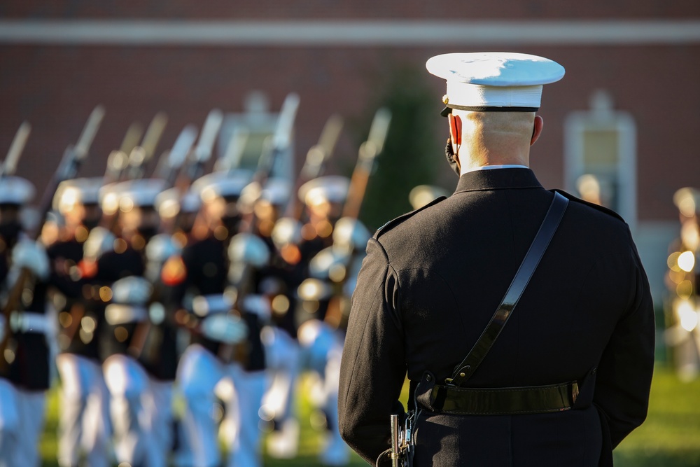 Silent Drill Platoon at TBS