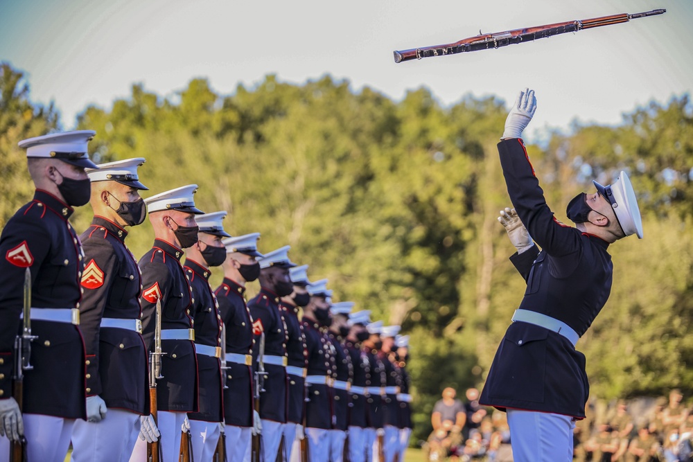 Silent Drill Platoon at TBS