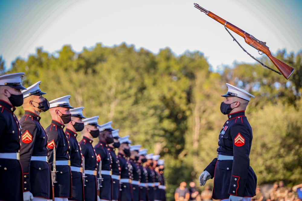 Silent Drill Platoon at TBS