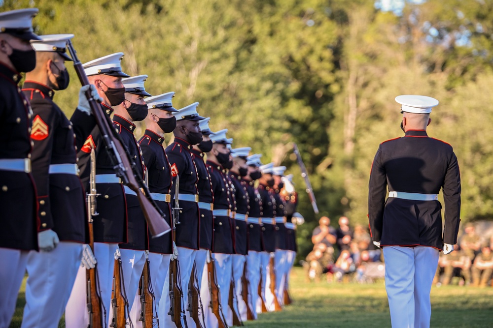 Silent Drill Platoon at TBS