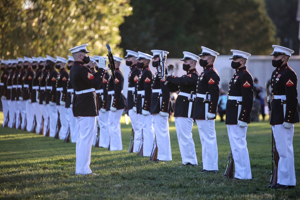 SIlent Drill Platoon at TBS