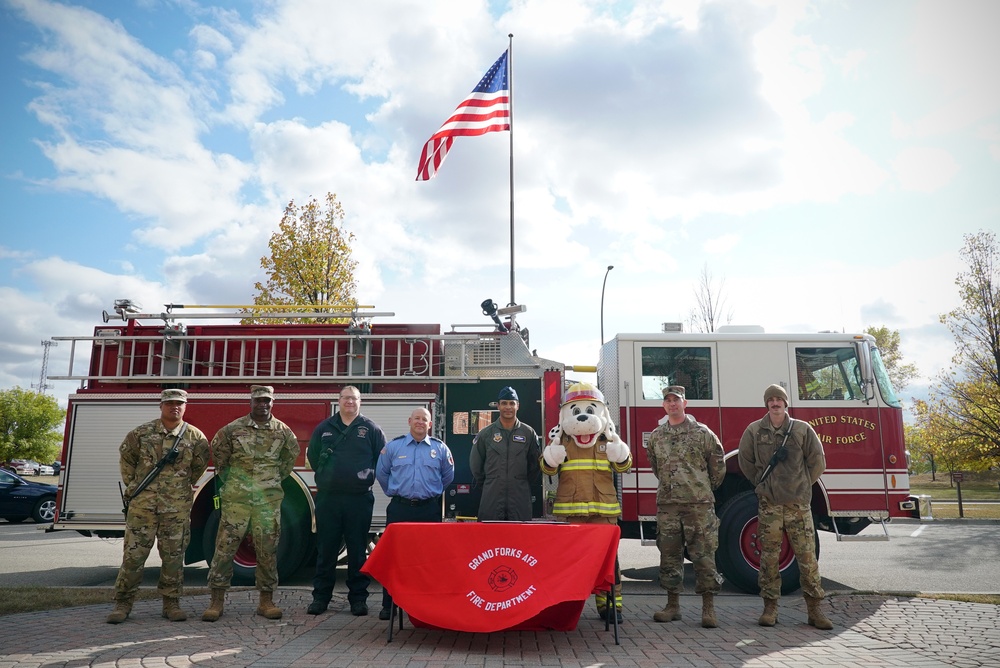 Grand Forks AFB observes Fire Prevention Week