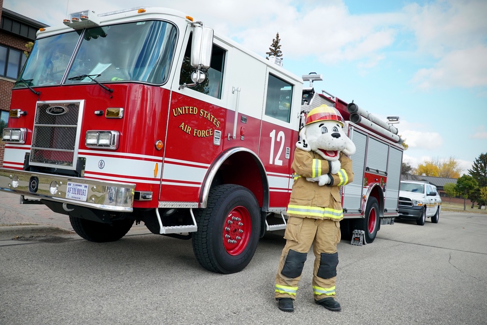 Grand Forks AFB observes Fire Prevention Week