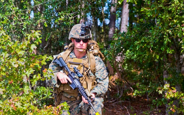 1/8 Marines Conduct Air Trap Mission