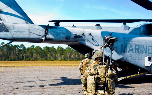 1/8 Conducts Air Trap Mission
