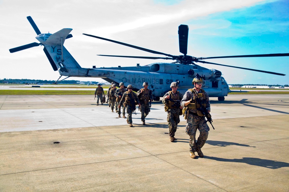 1/8 Conducts Air Trap Mission