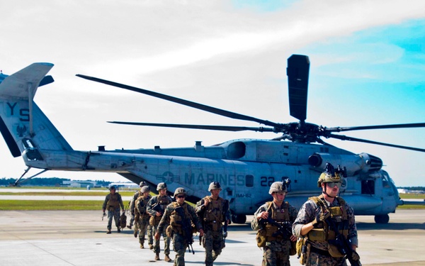 1/8 Conducts Air Trap Mission