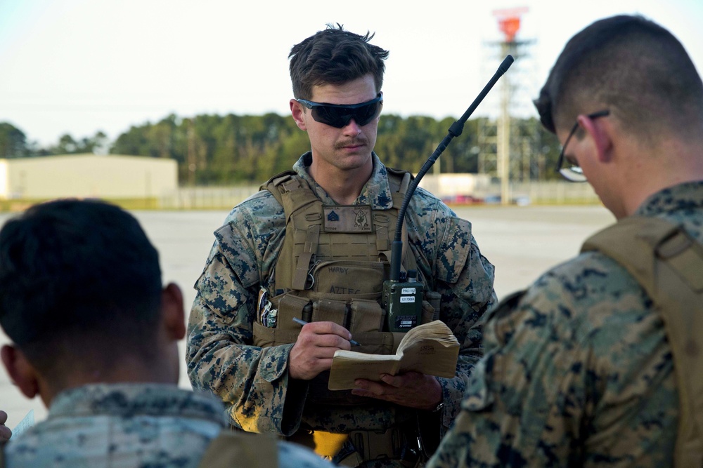 1/8 Marines Conduct Air Trap Mission