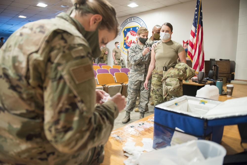 Flu shots provided to 167th Airlift Wing Airmen