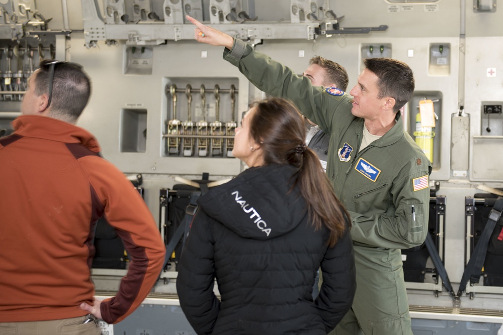 167th Airlift Squadron hosts pilot candidates