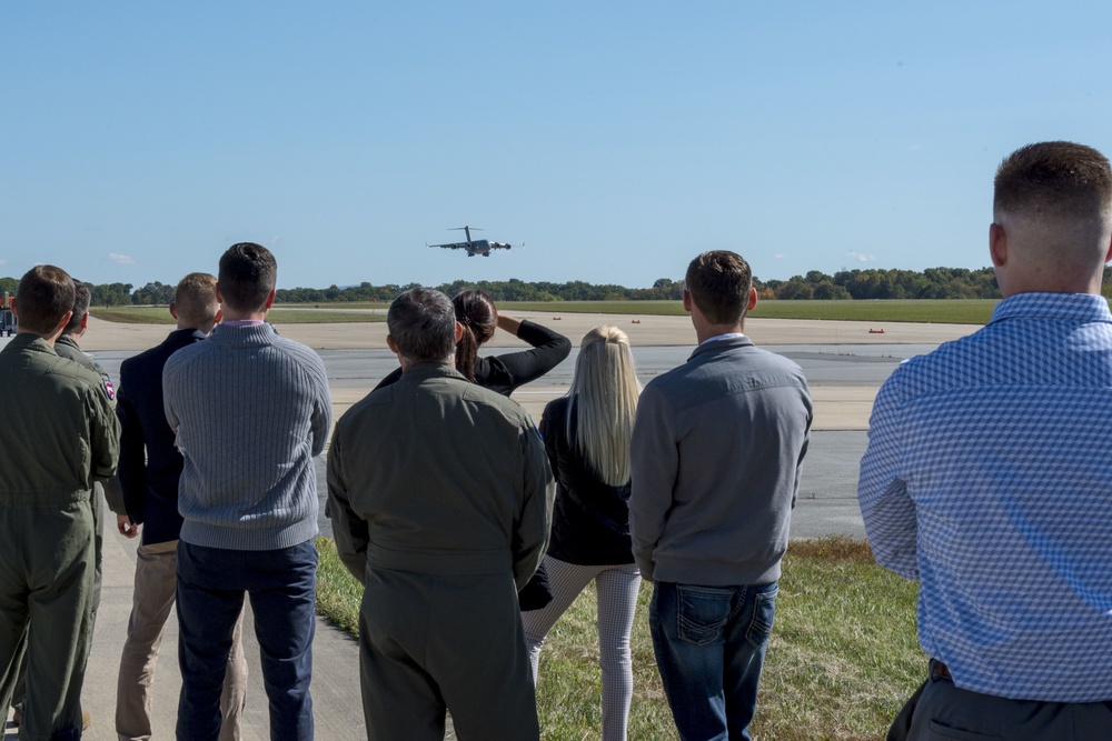 167th Airlift Squadron hosts pilot candidates