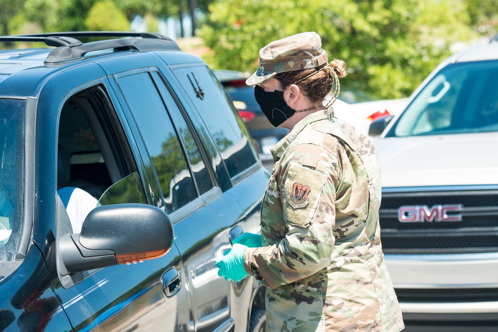 20th MDG pharmacy implements COVID-19 drive through