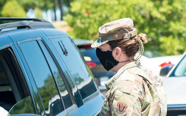 20th MDG pharmacy implements COVID-19 drive through