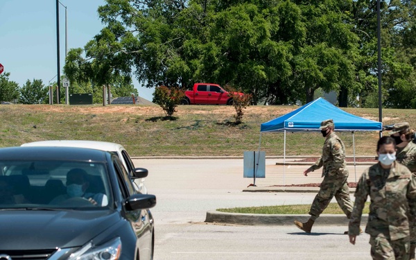 20th MDG pharmacy implements COVID-19 drive through