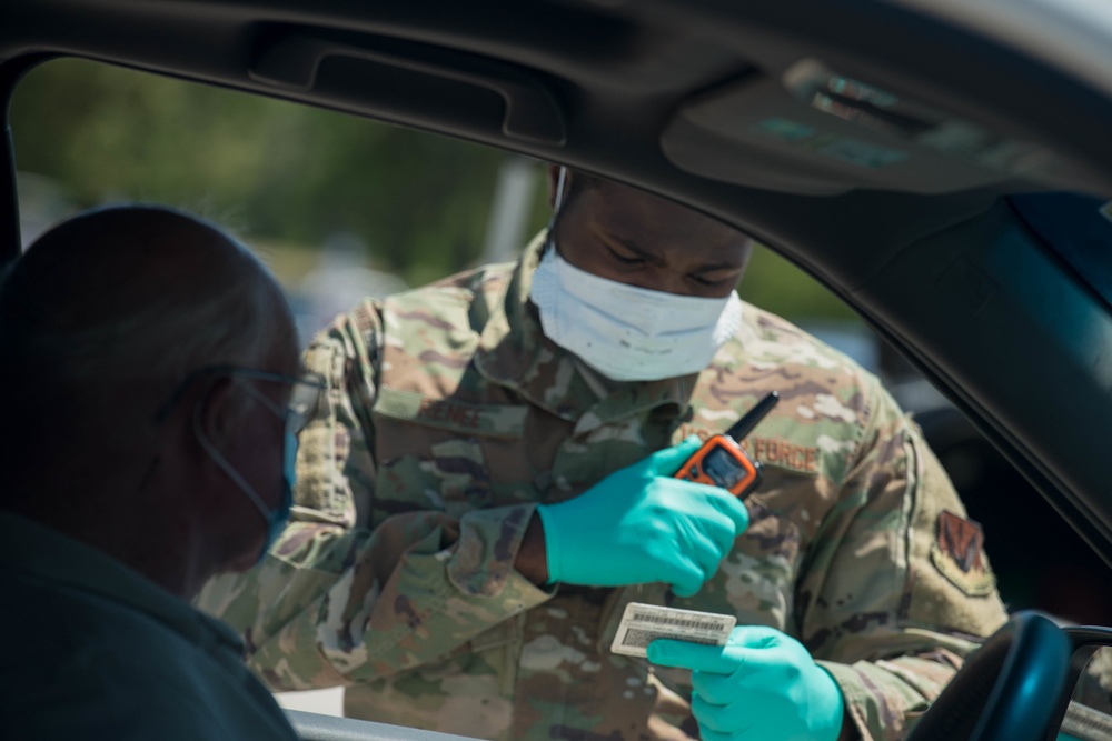 20th MDG pharmacy implements COVID-19 drive through