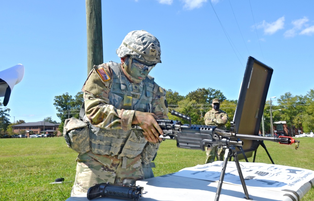 597th Transportation Brigade Soldier competes in first virtual Best Warrior Competition