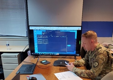 Maryland National Guard Soldiers Participate in National Cyber Exercise