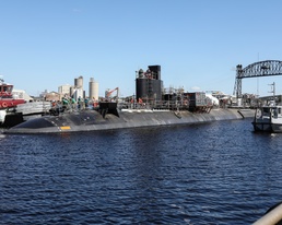 Norfolk Naval Shipyard undocks USS San Francisco, a key milestone in training ship conversion