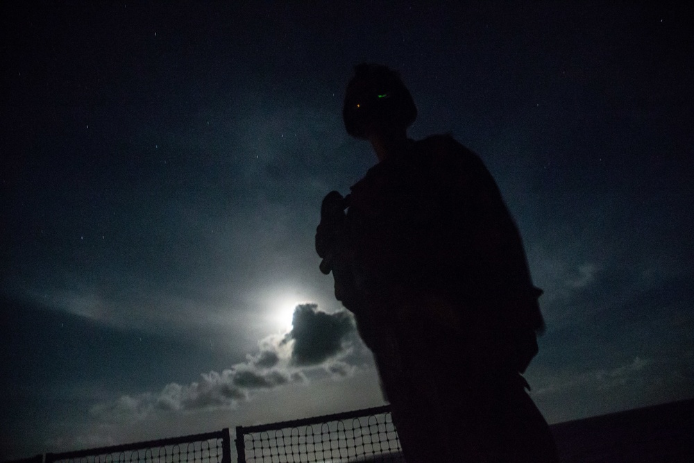 BLT 2/4 nighttime deck shoot