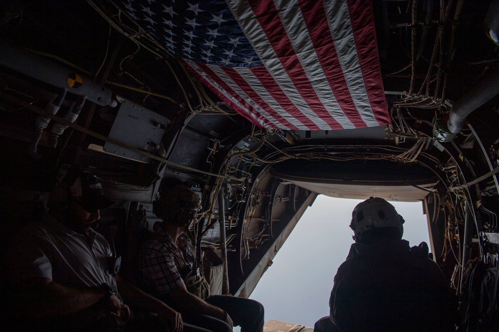 MV-22 Osprey flight helps conduct training over East Africa