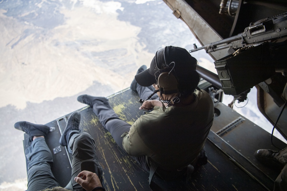 MV-22 Osprey flight helps conduct training over East Africa