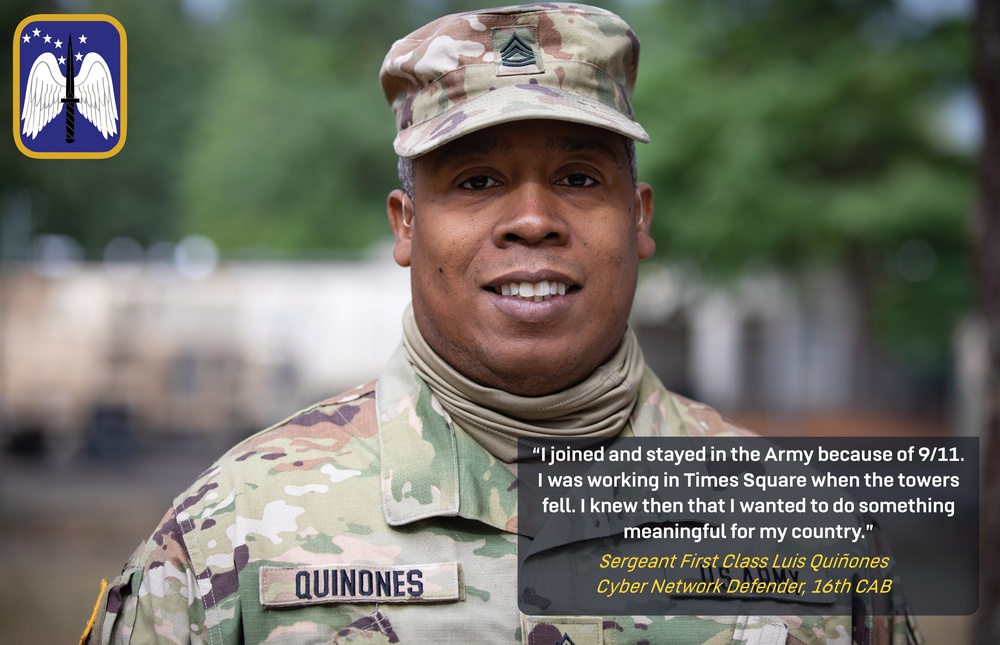 Hispanic Heritage Month: Sgt. 1st Class Luis Quiñones