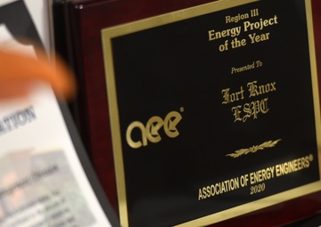 Fort Knox DPW earns another big energy award – this time from unique venue