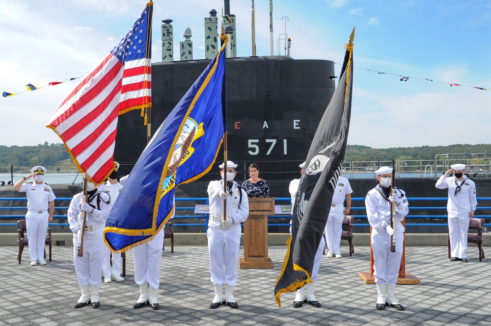 SUBASE New London Recognizes Gold Star Families