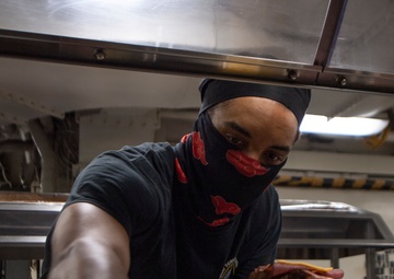 Sailor Makes Sandwich