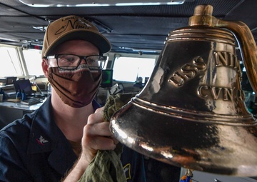 Sailor Shines Ship's Bell