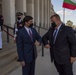 Defense Secretary Dr. Mark T. Esper meets Bulgarian Minister of Defence Dr. Krasimir Karakachanov