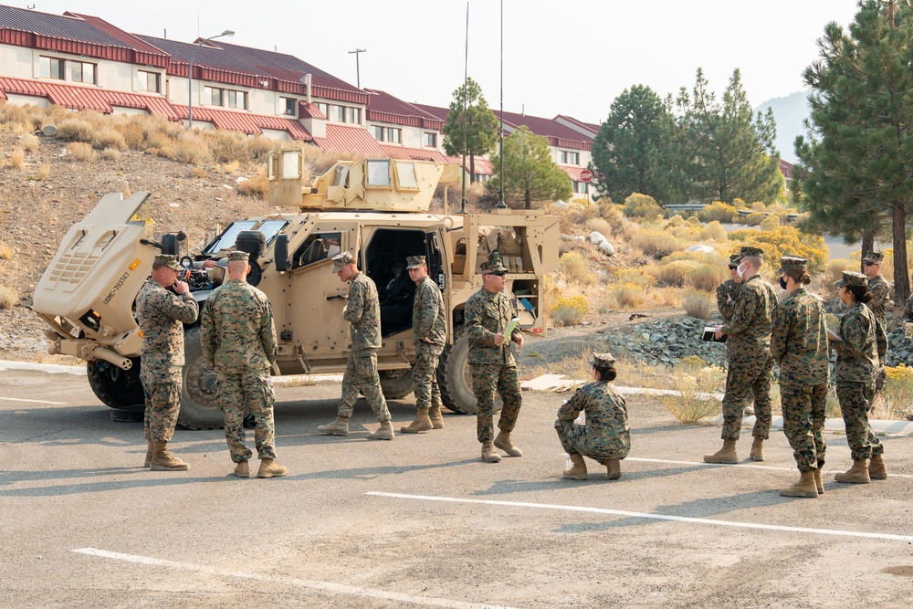 CLB-2 JLTV Training At MCMWTC