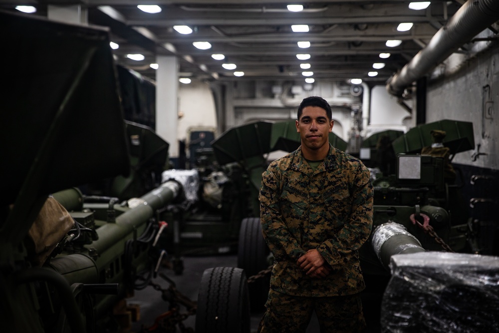 From Aerospace to Artillery: Into the life of a fire support officer with BLT 2/4, 31st MEU