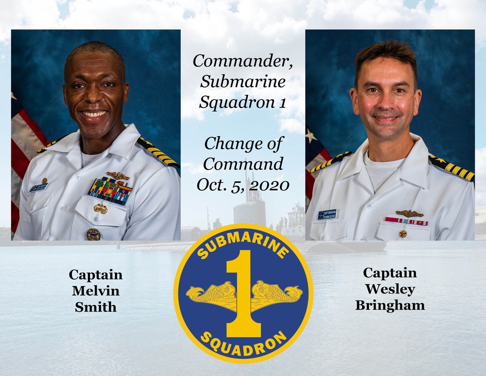 Submarine Squadron 1 Conducts Change of Command