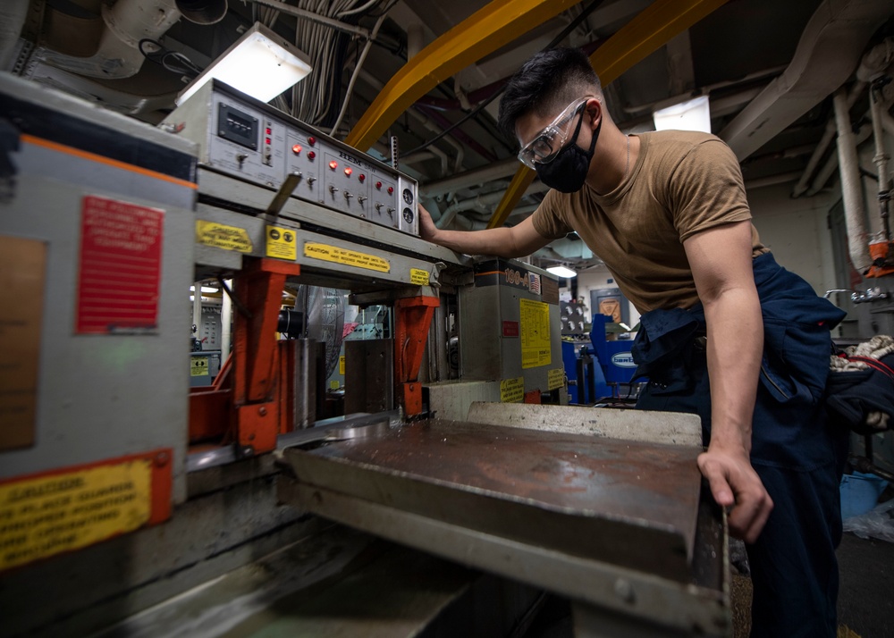 Sailor Cuts Metal