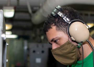 Sailor Operates Recovery Engine