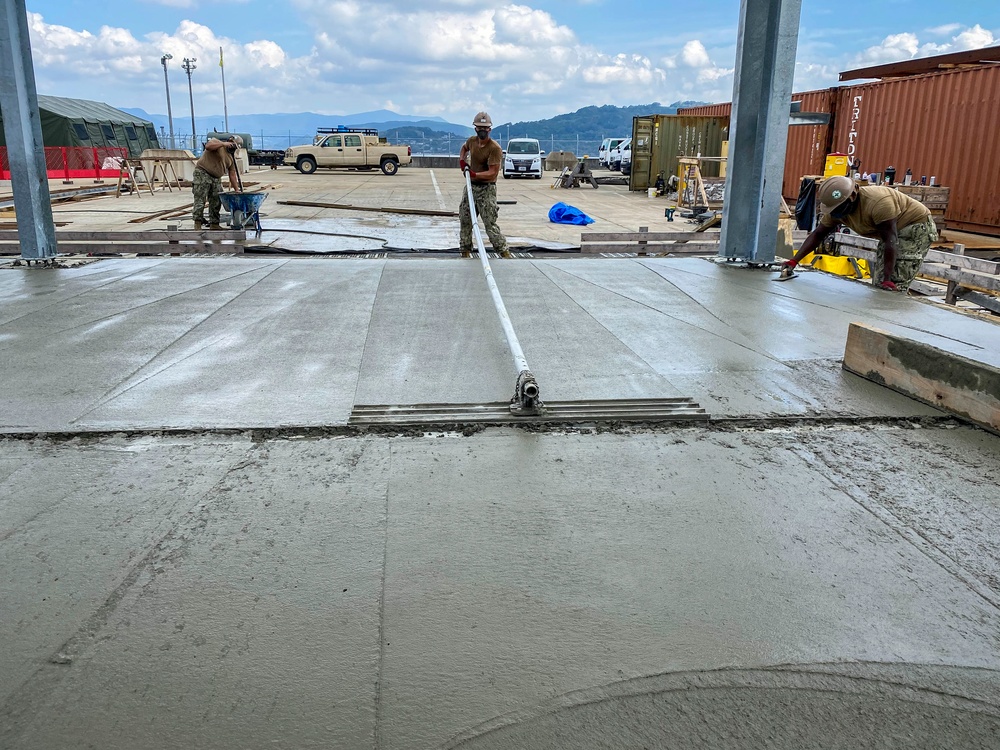 Seabees Construct Warehouse, Maintenance Facility for NBU-7