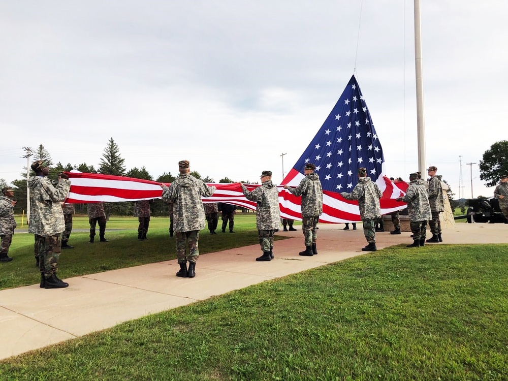 Wisconsin Challenge Academy cadets help beautify installation, support community