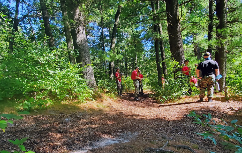 Wisconsin Challenge Academy cadets help beautify installation, support community