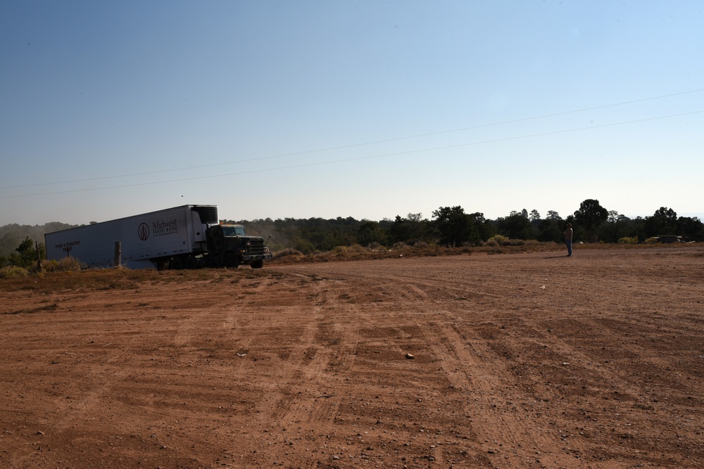 Arizona National Guard delivers essential supplies to the Navajo Nation