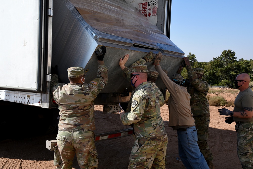 Arizona National Guard delivers essential supplies to the Navajo Nation