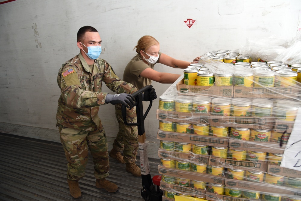 Arizona National Guard delivers essential supplies to the Navajo Nation