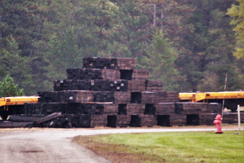 Effort underway to recycle old Fort McCoy rail infrastructure items