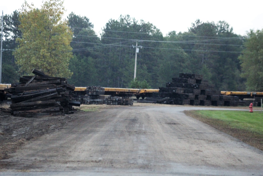 Effort underway to recycle old Fort McCoy rail infrastructure items