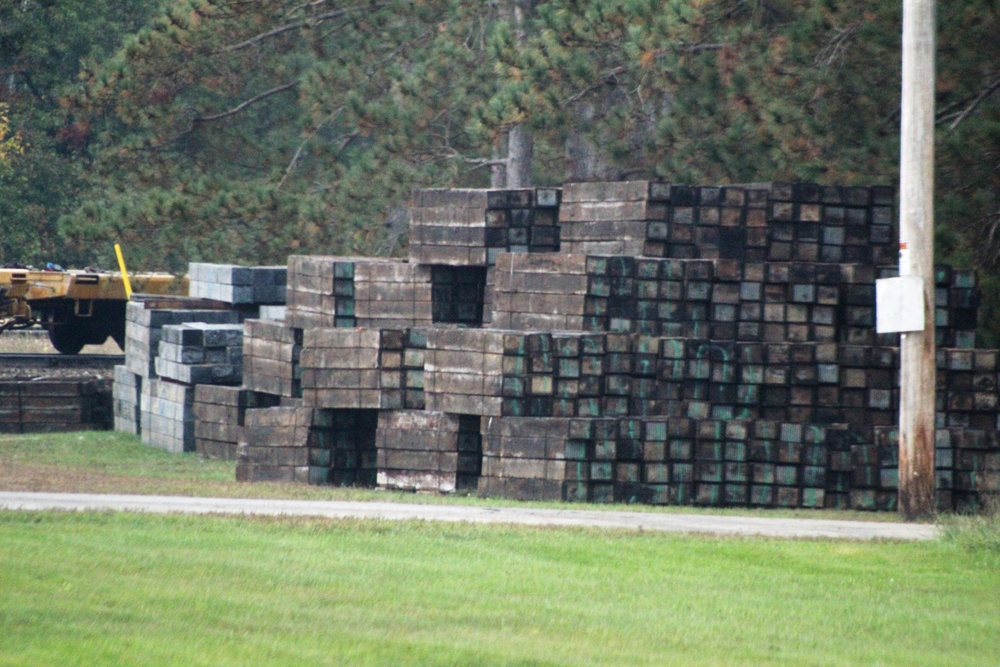 Effort underway to recycle old Fort McCoy rail infrastructure items