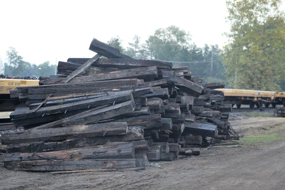 Effort underway to recycle old Fort McCoy rail infrastructure items