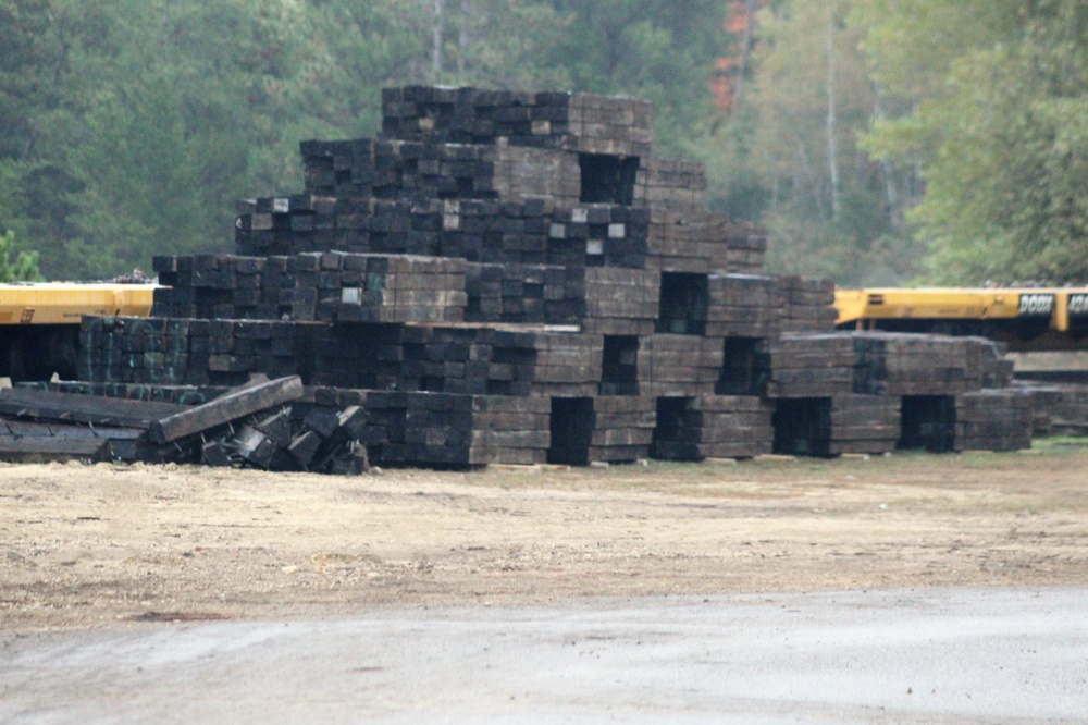 Effort underway to recycle old Fort McCoy rail infrastructure items